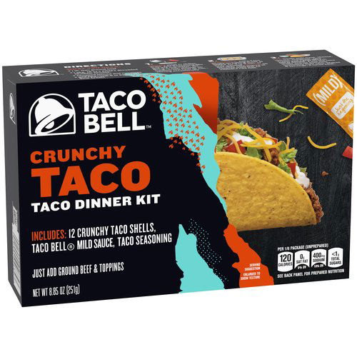 Taco Bell Crunchy Taco Dinner Kit