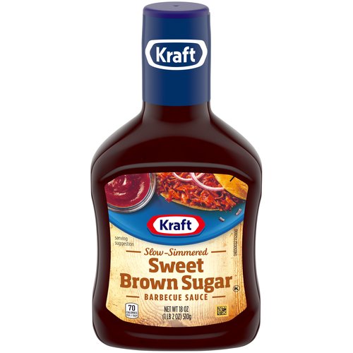 Kraft Sweet Brown Sugar Slow-Simmered Barbecue Sauce and Dip