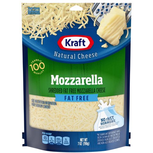 Kraft Shredded Fat Free Mozzarella Cheese