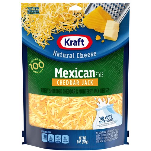 Kraft Shredded Cheddar Jack Cheese