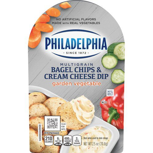 Philadelphia Bagel Chips & Cream Cheese Dip