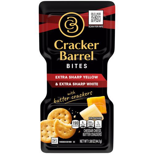 Cracker Barrel Extra Sharp Cheddar Cheese Bites