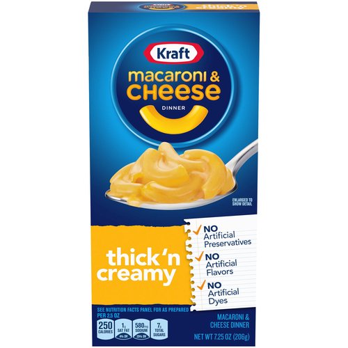 Kraft Thick and Creamy Macaroni and Cheese Dinner