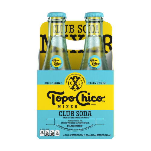 Topo Chico Mixer Club Soda (4-pack)