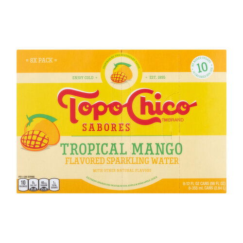 Topo Chico Sabores Tropical Mango