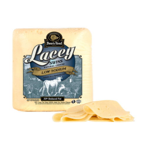 Boar's Head Lacey Swiss Cheese