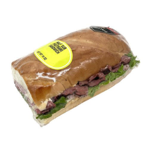 1/2 Submarine Sandwich,  Pastrami