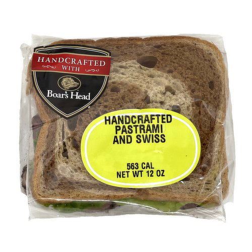 Boar's Head Handcrafted Pastrami & Swiss Sandwich