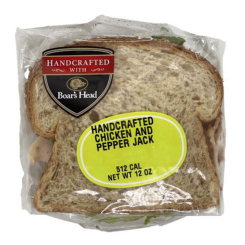 Boar's Head Handcrafted Sandwich, Chicken & Pepper Jack