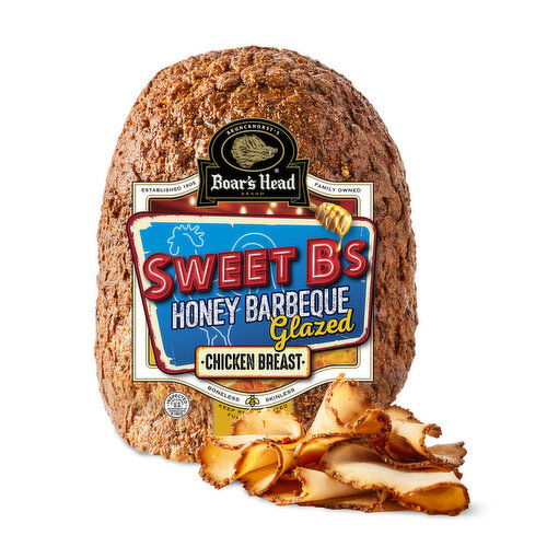 Boar's Head Sweet B's Honey BBQ Glazed Chicken Breast