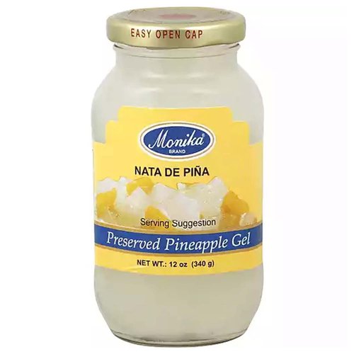 Monika Pineapple Gel, Nata De Pina - Foodland