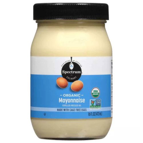Spectrum Naturals Organic Mayonnaise With Cage Free Eggs - 16 Oz.