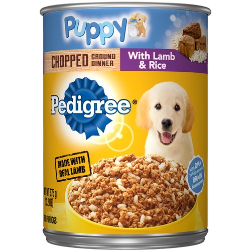 Pedigree Puppy Chopped Ground Dinner, Lamb & Rice