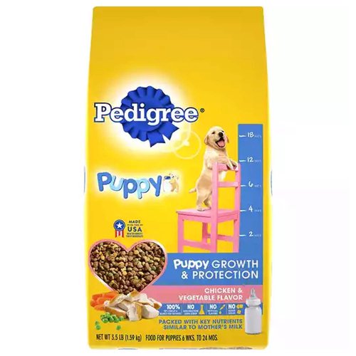 Pedigree Dry Puppy Food, Chicken & Vegetable