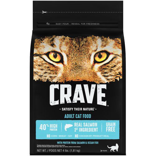 Crave Dry Cat Food, Salmon & Ocean Fish