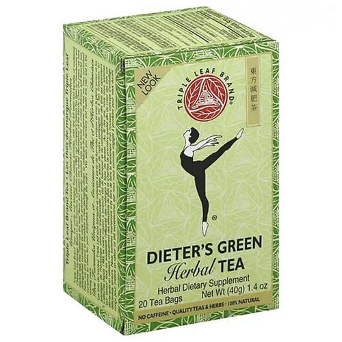 Triple Leaf Diet Green Herbal Tea