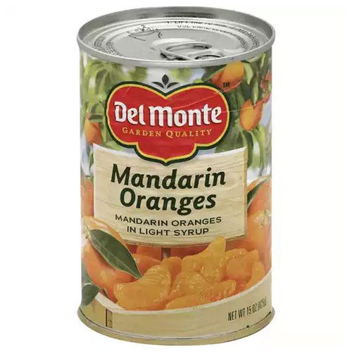 Del Monte Mandarin Oranges In Light Syrup