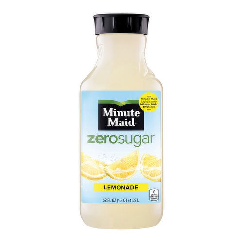 Minute Maid Zero Sugar Lemonade Bottle