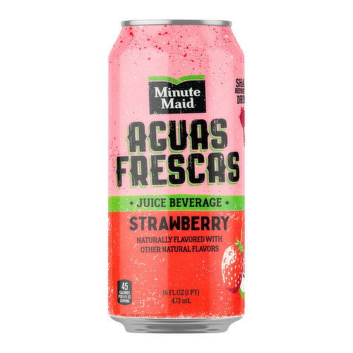 Minute Maid Aguas Frescas Strawberry