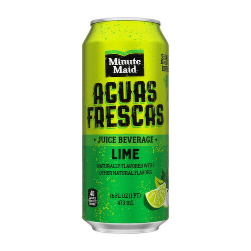 Minute Maid Aguas Frescas Lime