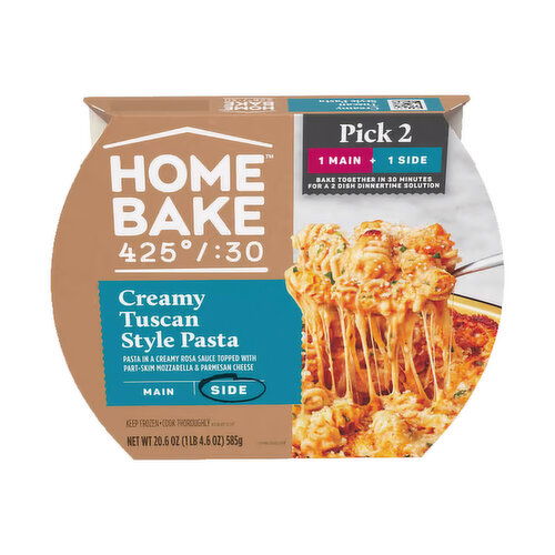Homebake Creamy Tuscan Style Pasta