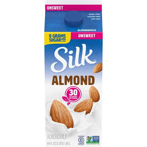 Silk Almond Milk, Unsweetened