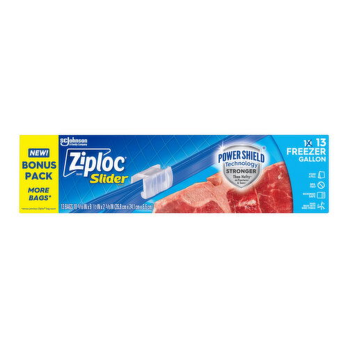 Ziploc Slider Gallon Freezer