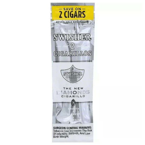 Swisher Cigarillo Diamond 2-p