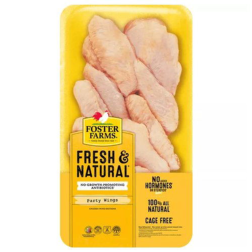 Fresh Foster Farms Chicken Party Wings, Value Pack