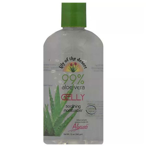Lily of the Desert 99% Aloe Vera Gelly Soothing Moisturizer