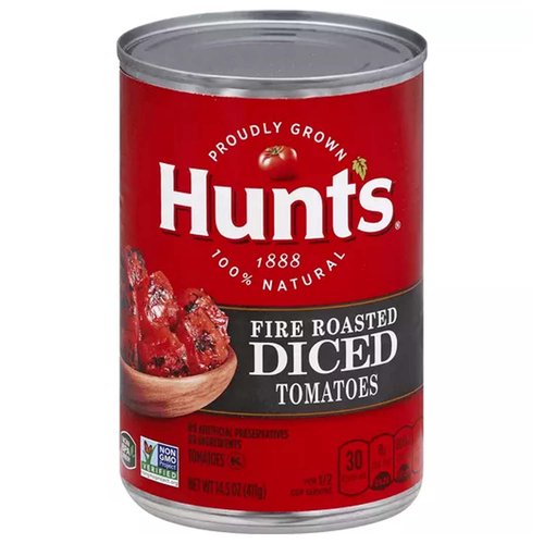 Hunt's Natural Fire Roasted Diced Tomatoes