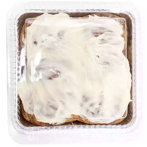 Iced Cinnamon Rolls (4 Count)