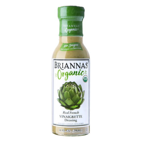 Brianna's Organic Dressing, French Vinaigrette