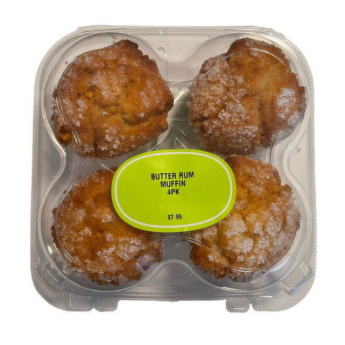 Butter Rum Muffins