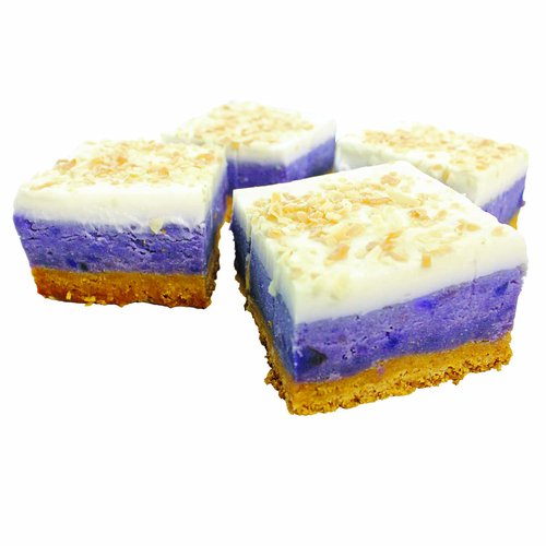 Maka`i Okinawan Sweet Potato Haupia Slice