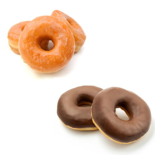 Glazed/Chocolate Ring Donuts