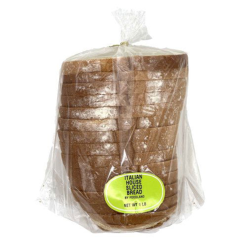 Italian House Bread, Sliced