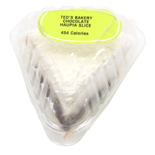Ted's Bakery Chocolate Haupia Pie Slice