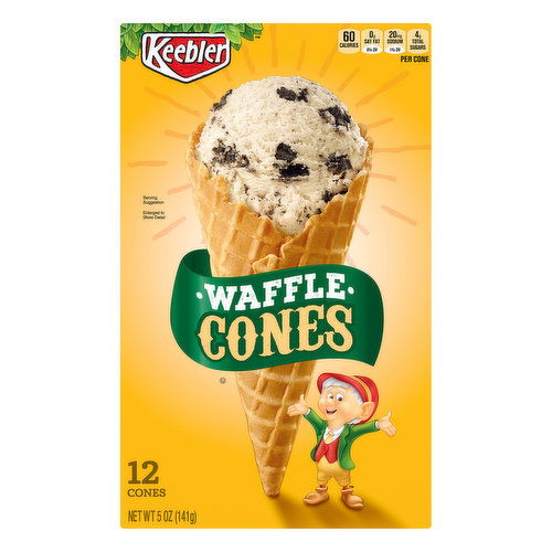 Keebler Waffle Cone