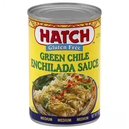 Hatch Enchilada Sauce, Green Chile, Medium