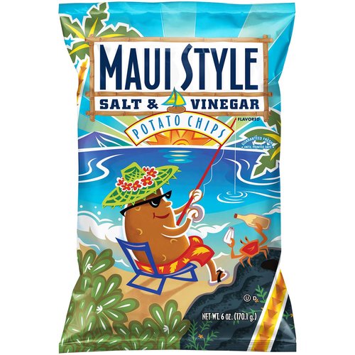 Maui Style Potato Chips, Salt & Vinegar