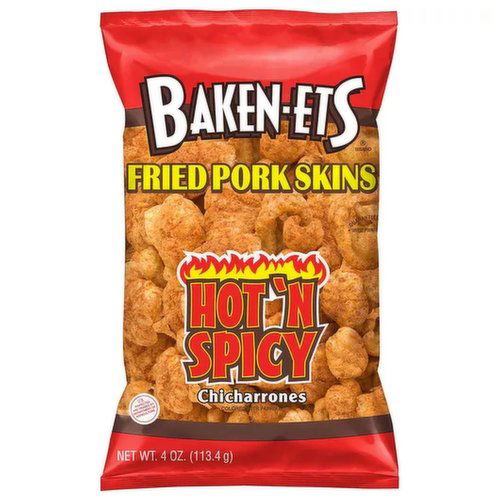 Baken-Ets Chicharrones, Hot 'N Spicy