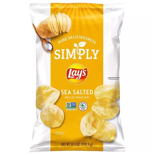 Simply Lays Sea Salt Thick Cut