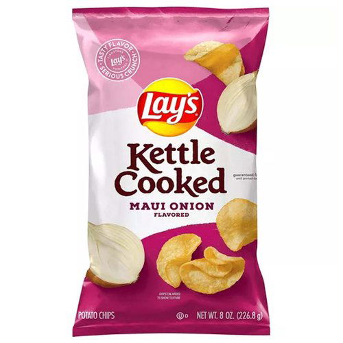 Lay's Kettle Cooked Potato Chips, Maui Onion