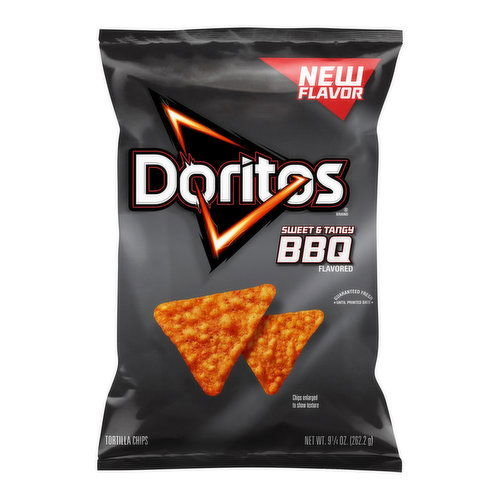 Doritos Tortilla Chips Sweet Tangy BBQ Flavored