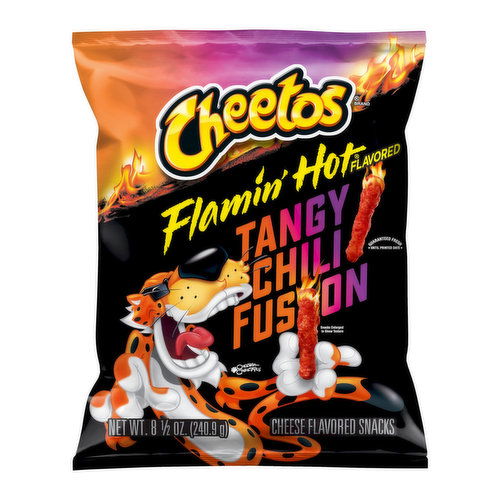 Cheetos Flamin' Hot Flavored Tangy Chili Fusion