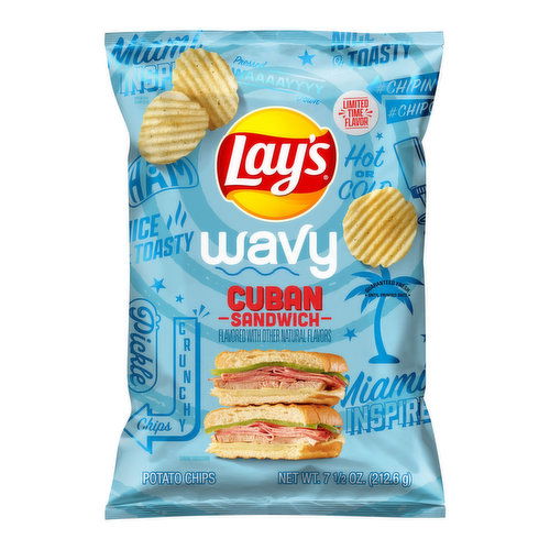 Lay's Wavy Cuban Sandwich