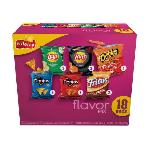 Frito Lay Flavor Mix Multipack
