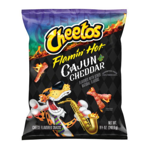 Cheetos Flamin' Hot Cajun Cheddar Cheese Flavor