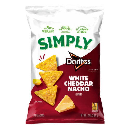 Doritos Simply Organic White Cheddar Nachos